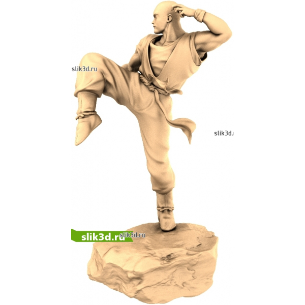 Мастер Кунг-Фу - 3D STL Модель для ЧПУ