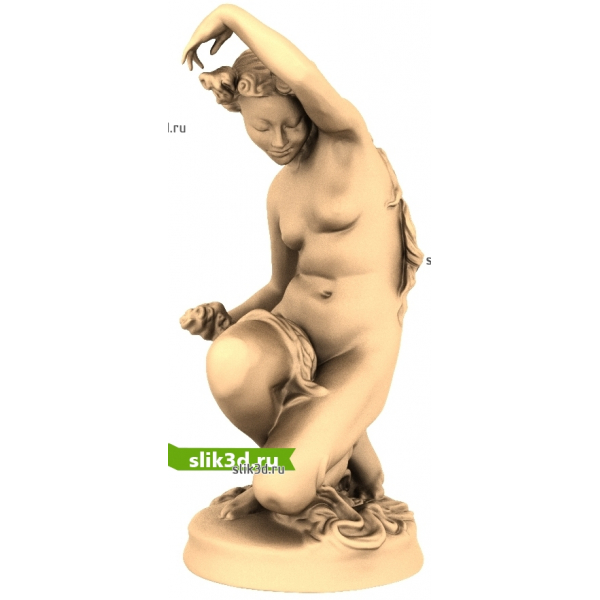3D модель Грация в движении - STL файл для фрезеровки