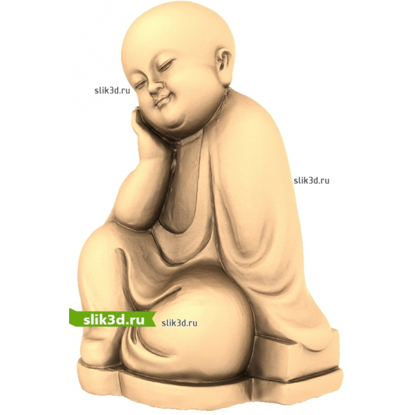 Сладкие грёзы монаха - 3D STL модель для ЧПУ