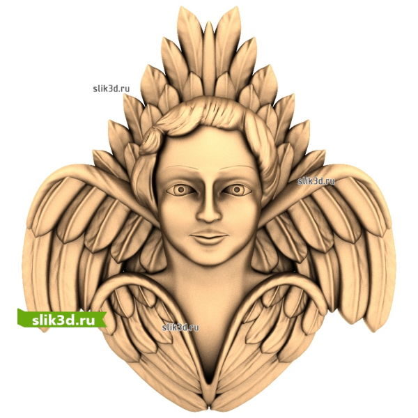 Декоративный Крещение Ангела - 3D STL модель для ЧПУ