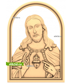 Икона Святого Сердца Иисуса