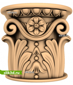 Классическая капитель Акантовый Цветок