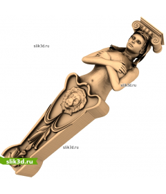 Коринфская кариатида с львиным щитом