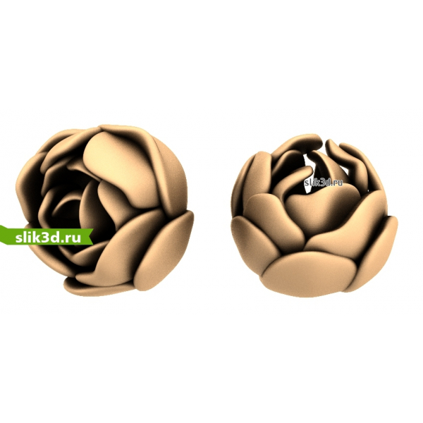 Рассвет лепестков - 3D модель STL для ЧПУ