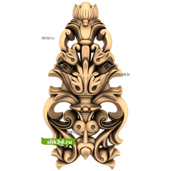 Цветочная Фантазия в 3D модели STL