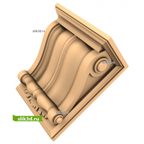 Кронштейн Классическая Симфония - STL 3D Модель для ЧПУ
