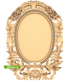 Королевская овальная рамка