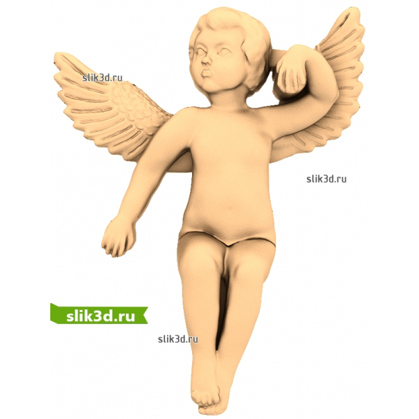 Утонченный Ангел 3D модель STL для ЧПУ