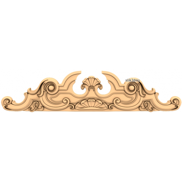 Декоративный элемент Волнующий акант для ЧПУ
