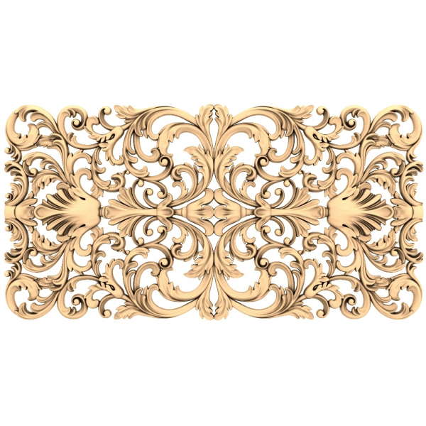 3D Модель Барочный Вихрь в STL формате для ЧПУ