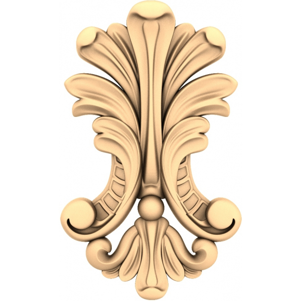 Королевский акант - 3D модель STL для ЧПУ