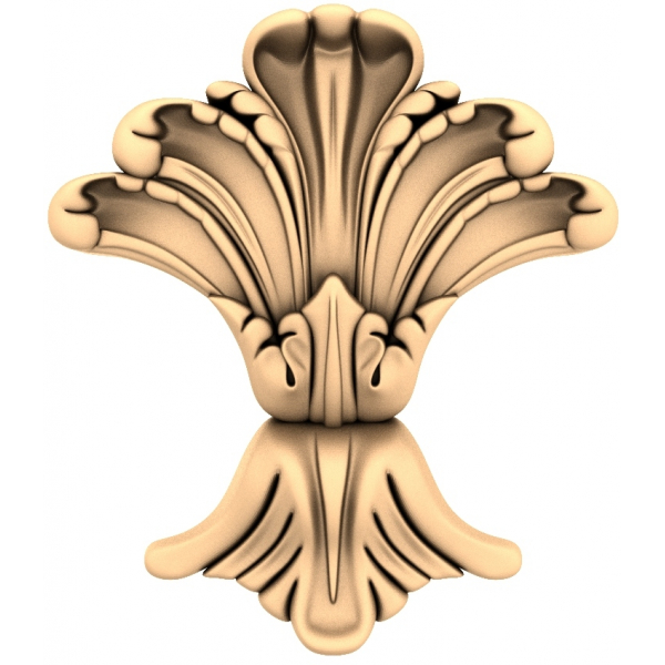 Королевский Акант - 3D Модель STL для ЧПУ
