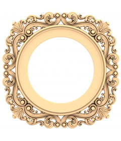 Классическая Круглая Рамка