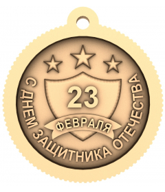 Медаль День защитника Отечества