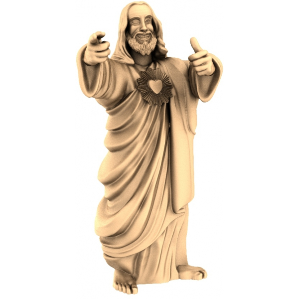 3D модель Иисуса Христа для ЧПУ