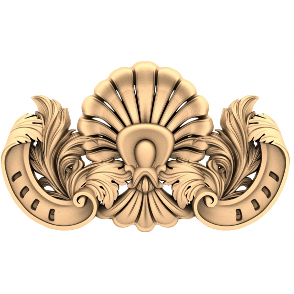 Романская раковина - 3D STL Модель для ЧПУ