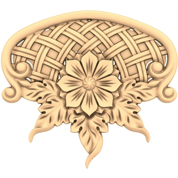 Флоральная симфония - 3D STL модель для ЧПУ