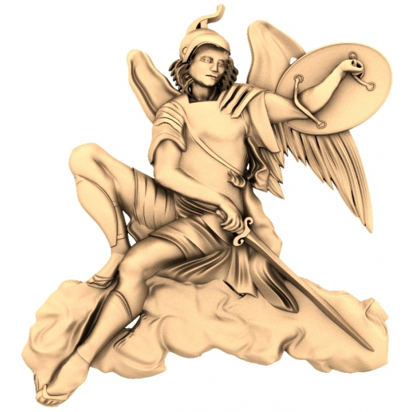 3D STL модель Крылатый Защитник для ЧПУ