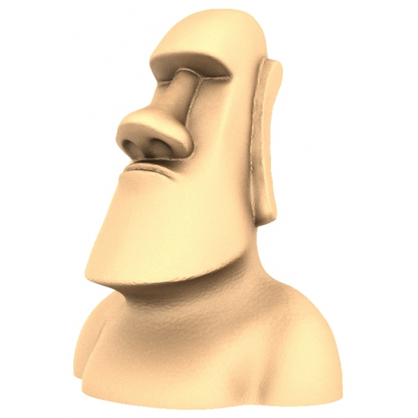 3D модель Страж Моаи для ЧПУ