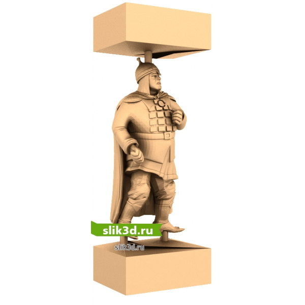 3D Модель STL Витязь Защитник